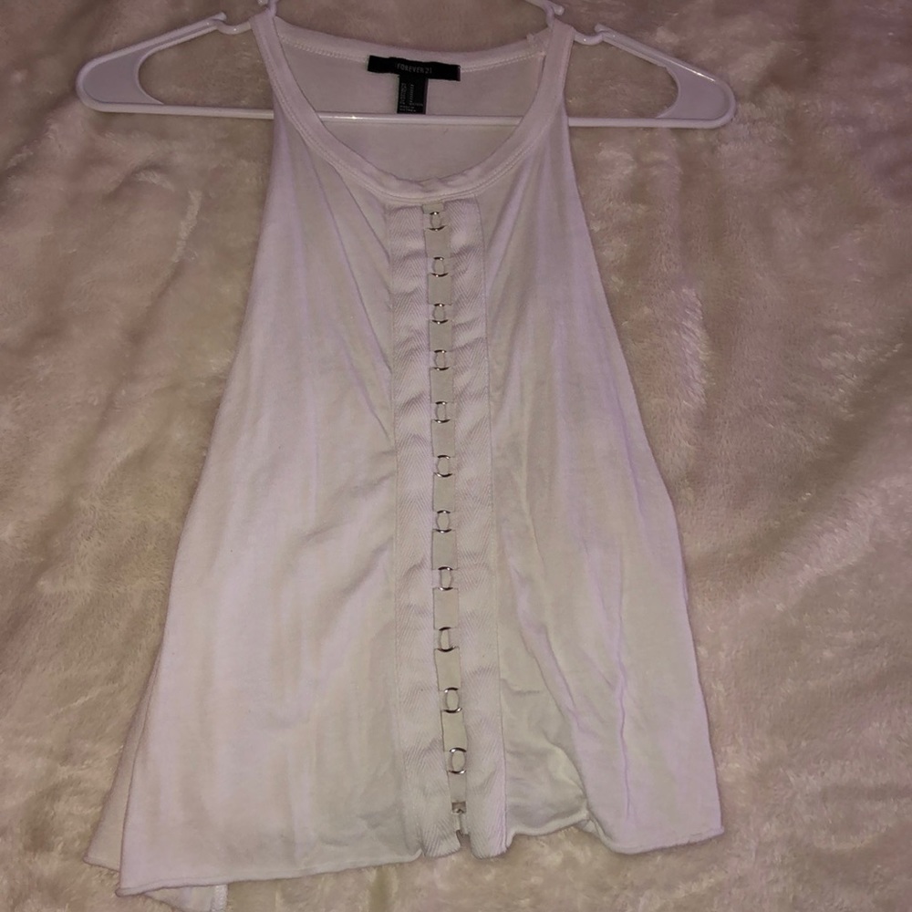 Forever 21 white tank top